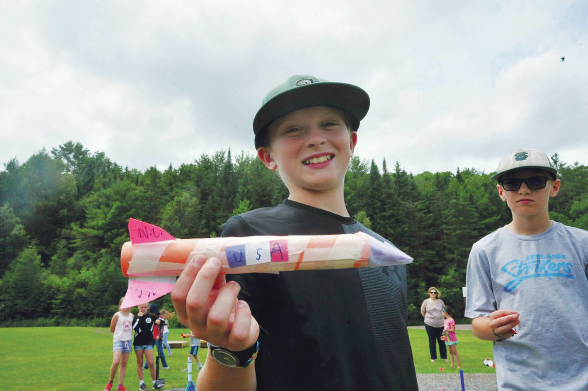 Kids Have A Blast At Waterford School Rocket Camp